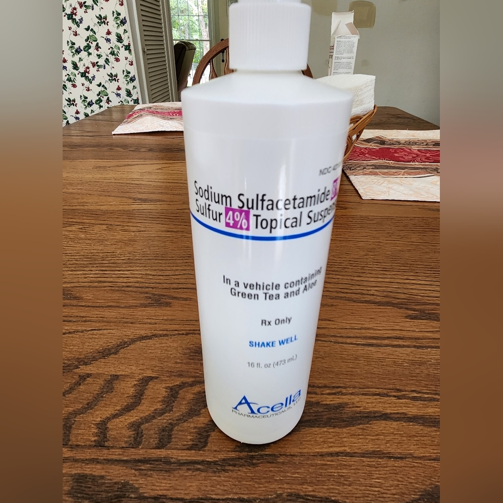 NWT Acella Sulfacleanse Green Tea And Aloe Vera Face Wash